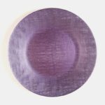 Wholesale glass charger plate PZ-031 product photo